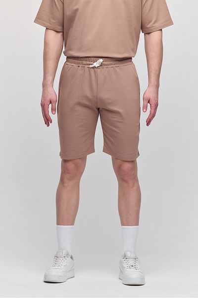 COMBİNE MİCHAİL Ανδρικό σορτς καραμέλας Comfort Fit & Bermuda