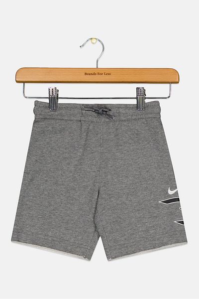 Nike 3Brand by Russell Wilson Toddler Boy Sportswear Fit Brand Logo Outdoor Shorts, Grey