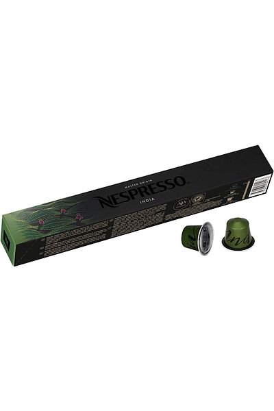Nespresso Master Original Line Capsules, Intensity 11 Blend, Intense & Spicy Combo of Monsooned Robu