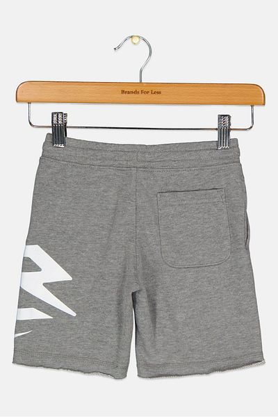 Nike 3Brand by Russell Wilson Toddler Boy Sportswear Brand Logo Outdoor Short, Grey
