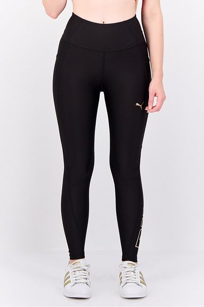 Puma Women Sportswear Fit Brand Logo Training Legging, Black