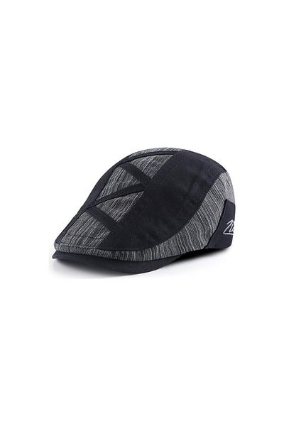 valkyrie Italian-Inspired Retro Zigzag Realization Men's Cap Black/Alt Transportation Hub