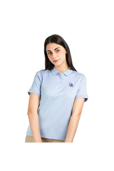 Giordano Women Cotton Interlock Liquid Touch Polo