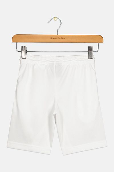 Nike 3Brand by Russell Wilson Toddler Boy Sportswear Fit Embroidered Logo Outdoor Short, White