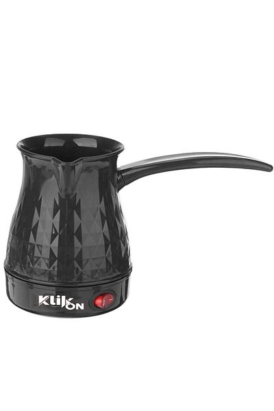 Klikon Portable Turkish Coffee Maker Pot 500 ML Black 600W KTCM-412
