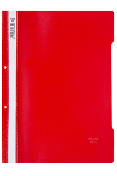 KarmaOfis   Red Wide Office Folder Ring Binder and Pouch File Set
