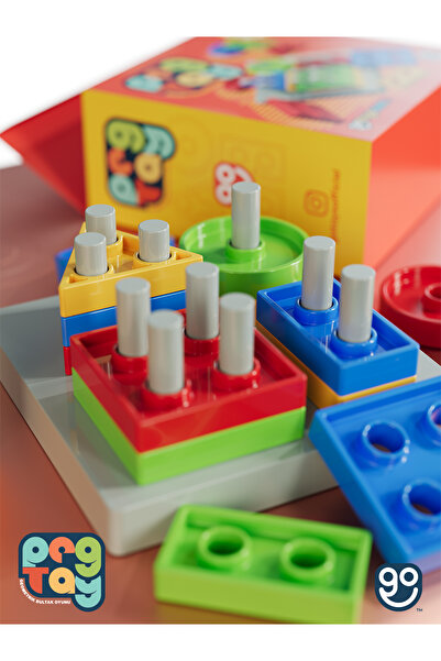 Go Toys Pag Tag Bultak Geometrik Şekiller Motor Beceri Geliştirici Eğitici Oyuncak Bebek Aktivite Oyuncağı