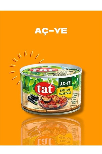 Tat Konserve Patlıcan Kızartma 400gr (HAZIR YEMEK)