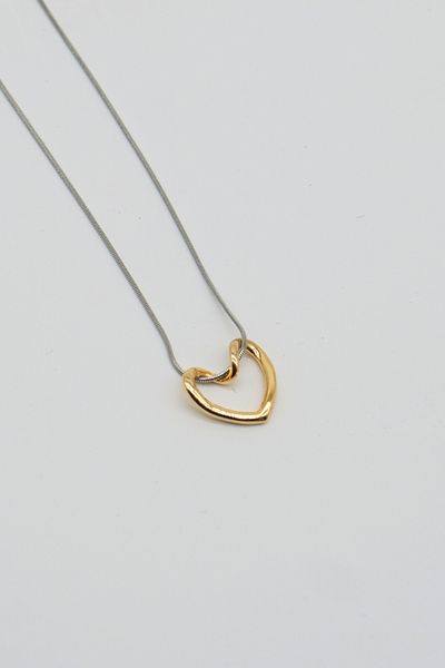TAKIBOX Steel heart necklace