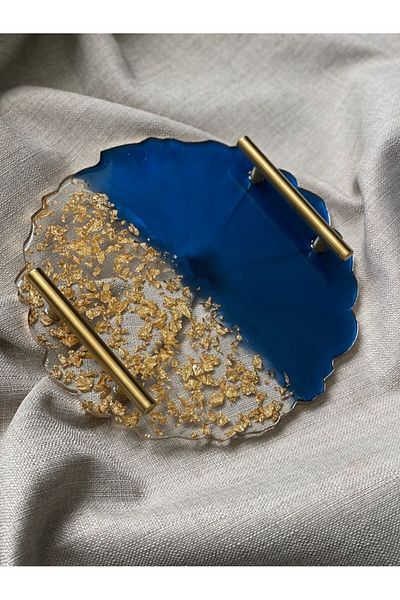 Home Handmade Resin Tray,Modern Epoxy Presentation,Decorative Resin Home Accessories,Personalized Tray