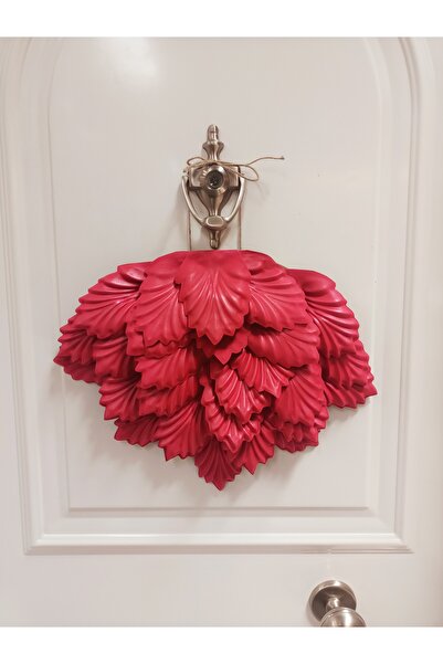 Rose bloome Kırmızı kapı süsü