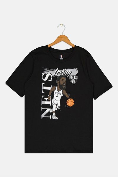 NBA Kids Boy Sportswear Fit Short Sleeve Outdoor T Shirt, Black
