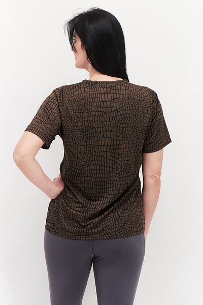 adidas Women Sportswear Fit Training Top, Brown