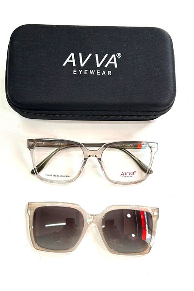 Avva 6585 C5 Polarized Clip-On Women's Sunglasses
