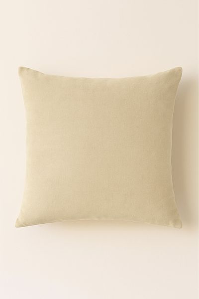 Luvora Home Luna Series Velvet Textured Throw Pillow Cover - Light Beige
