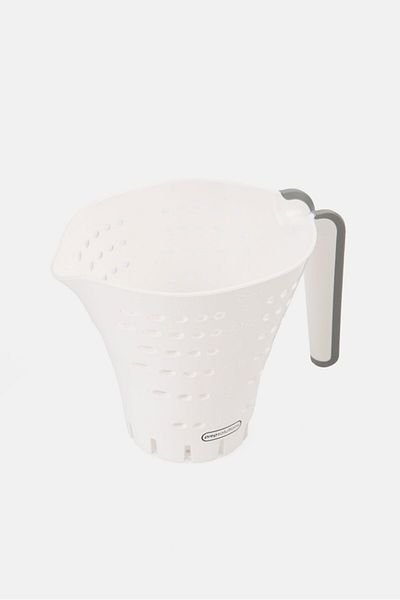 Progressive 3-cup Hand-held Measuring Colander, White