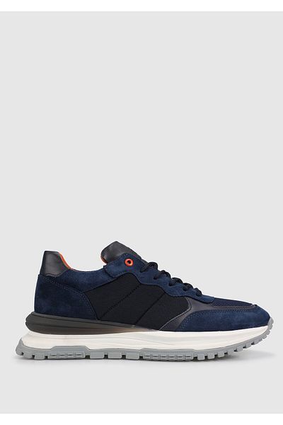 Provoq Tenis de piele albastru bleumarin pentru bărbați