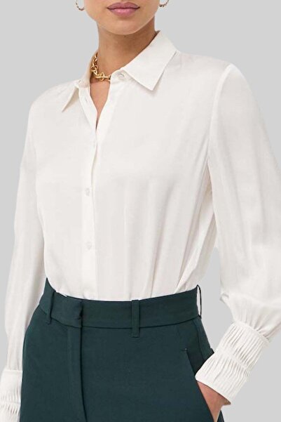 BOSS Kadın Bluz Benea Beyaz