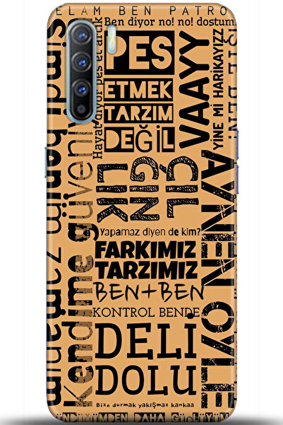 OPPO A91 Kılıf HD Baskılı Kılıf - Lovelies Series 5588