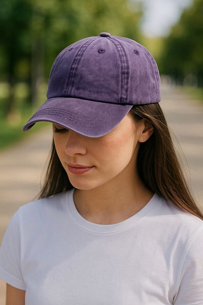 LAGRANZE Women's Casual Hat Distressed Detailed Washed Cotton Premium Vintage Hat