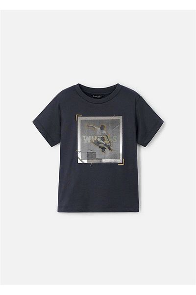 MAYORAL Tricou imprimat pentru băiat - Antracit 3035