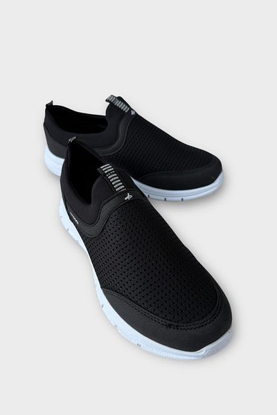 Liger Αθλητικά παπούτσια Unisex Airfile Comfort ΜΑΥΡΟ - ΛΕΥΚΟ