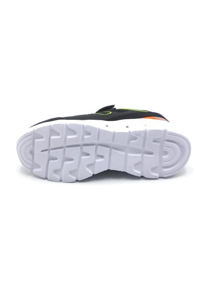 Generic Brand Sneakers 1623 Booties - Black Orange - 28