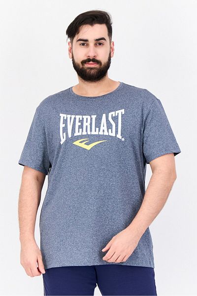 EVERLAST Men Sportswear Fit Training T Shirt, Grey