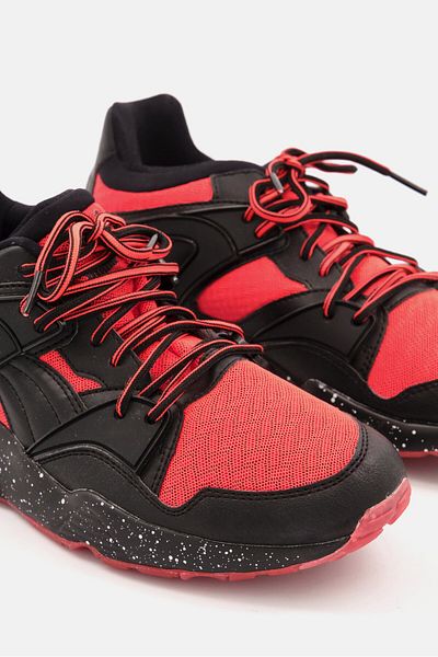 Puma Men Blaze Tech Mesh Lace Up Shoes, Multicolor