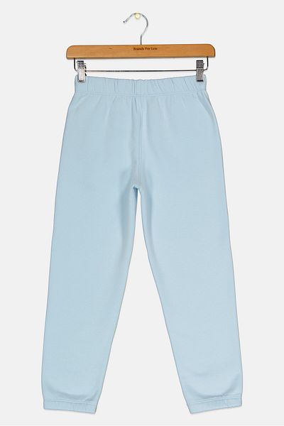 Esprit Kids Boy Embroidered Logo Sweatpants, Light Blue