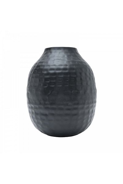 Karaca Home Vaza Marocana Neagra 20,5 x 20,5 x 30 cm