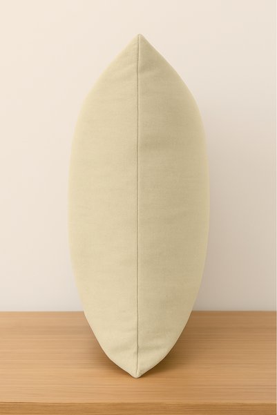 Luvora Home Luna Series Velvet Textured Throw Pillow Cover - Light Beige