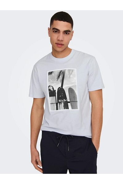 Only & Sons Regular Fit Crew Neck Men's T-Shirt