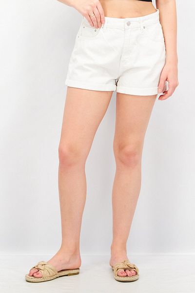 Don't Call Me Jennyfer Women Solid Denim Shorts, White