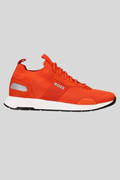 BOSS Footwear Titanium Run Erkek Bağcıklı Spor Ayakkabı Turuncu