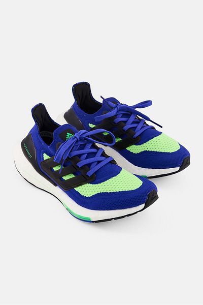adidas Kids Boy Ultraboost 21 Lace Up Running Shoes, Purple