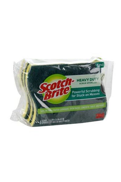3M Scotch-Brite Heavy Duty Scrub Sponge Pack (6 Pc.)