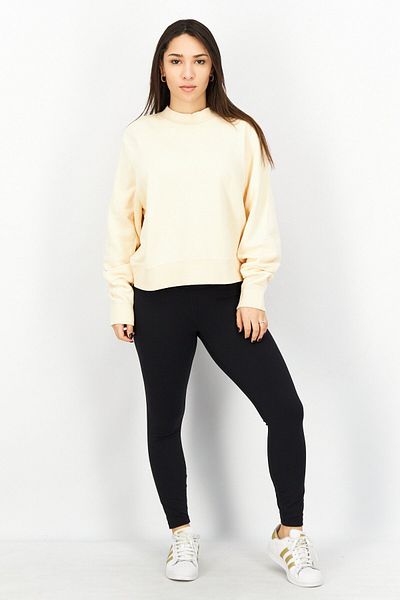 Puma Women Sportswear Fit Long Sleeves Training Sweatshirt, Beige