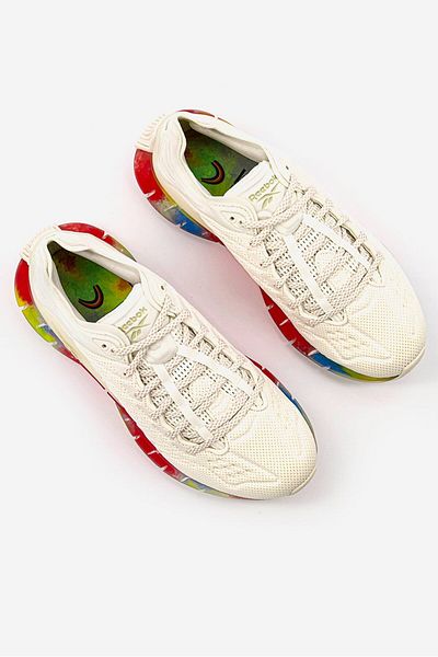 Reebok Men Zig Kinetic Running Shoes, White