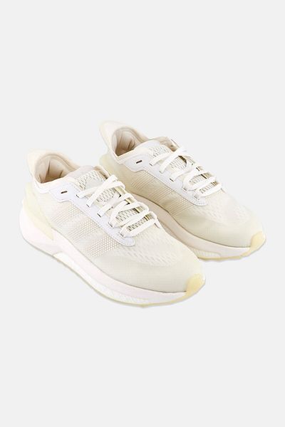 adidas Kids Boy Avryn Lace Up Running Shoes, White
