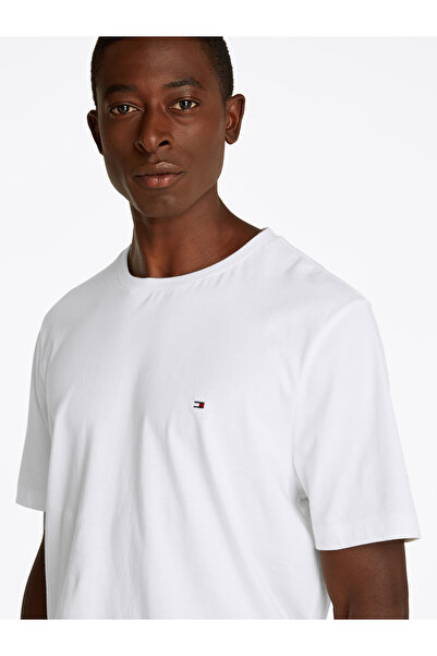Tommy Hilfiger Tommy Hilfiger Men White Essential Regular Fit T-Shirt