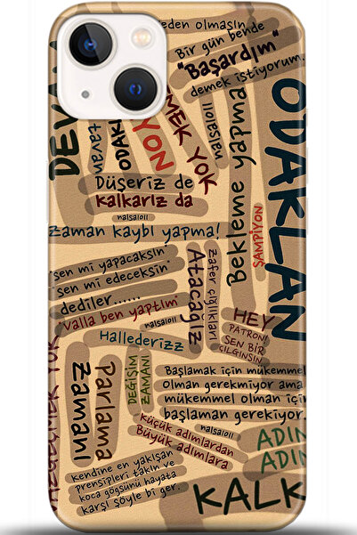 Noprin Apple iPhone 13 Kılıf HD Baskılı Kılıf - Mastermind Series 5586