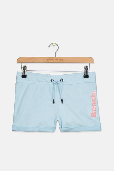 BENCH Kid Girls Mari No Pocket Short, Sky Blue