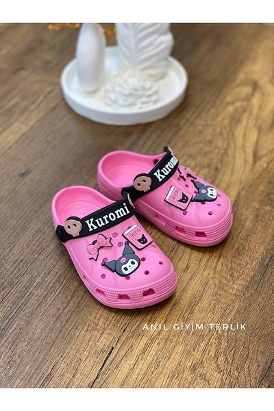 ÇOCUKÇA MODA Kuromi My Melody Girl's Αντιολισθητική Σόλα Παντόφλες Καθημερινά Σανδάλια Παραλίας Πισίνας