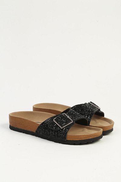 Pierre Cardin Black Women's Slippers Pc-7553