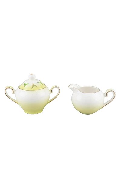 Mikasa Moor Softline Porcelain Sugar Bowl Milk Jug Set 9X11-8Cm