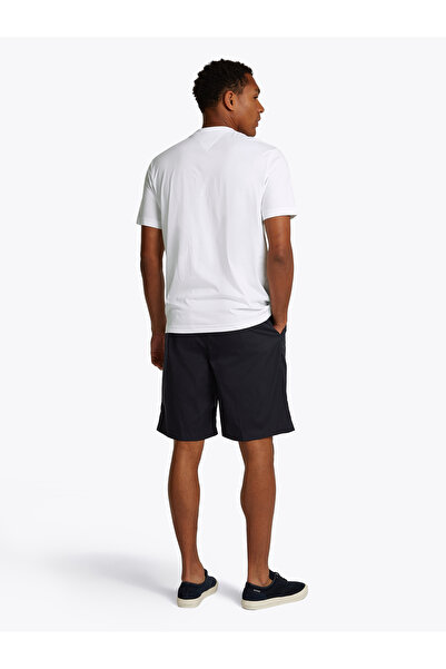 Tommy Hilfiger Tommy Hilfiger Men White Logo Crew Neck T-Shirt