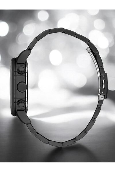 Daniel Klein Brand Black Color Exclusive Model Inner Functions Active Men's Wristwatch - Bracelet