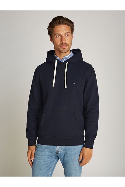 Tommy Hilfiger Tommy Hilfiger Men Desert Sky Essential Fleece Drawstring Pullover Hoodie