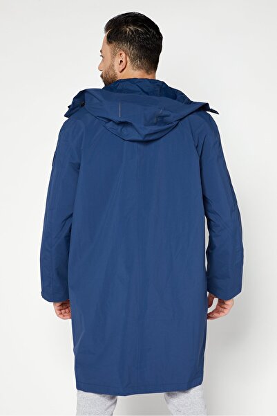 Aigle Men Solid Windbreaker Jackets, Blue